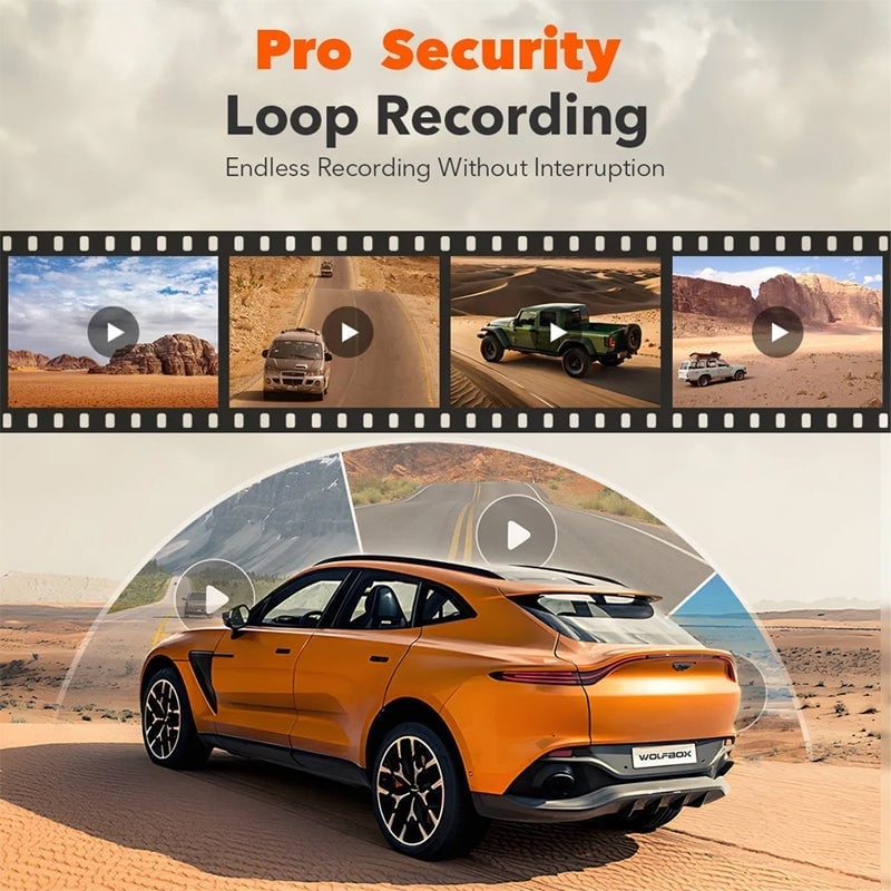 HD Multi-Function Touch Screen Car Recorder-eigoods