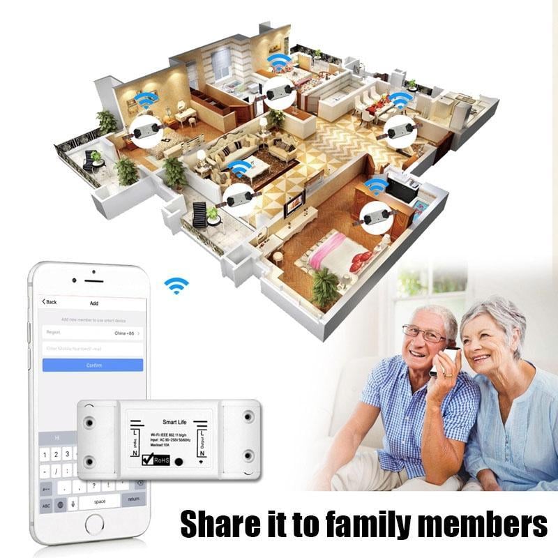 Smart Remote Control Light Switch