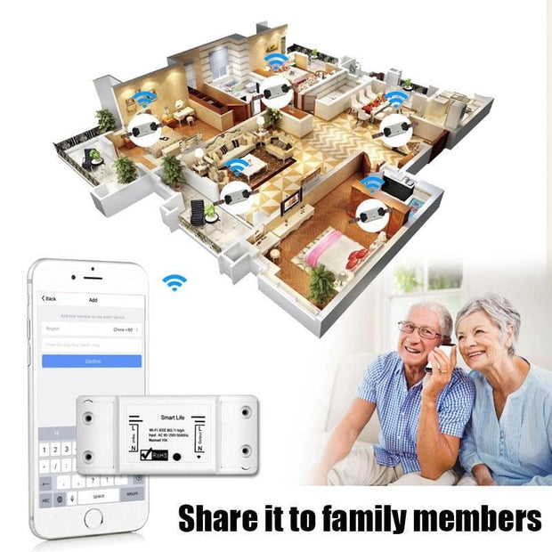 Smart Remote Control Light Switch