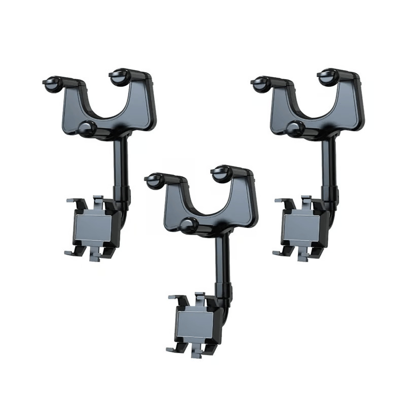 🤳🏽Multifunctional 360 Rotatable Car Rearview Mirror Phone Holder