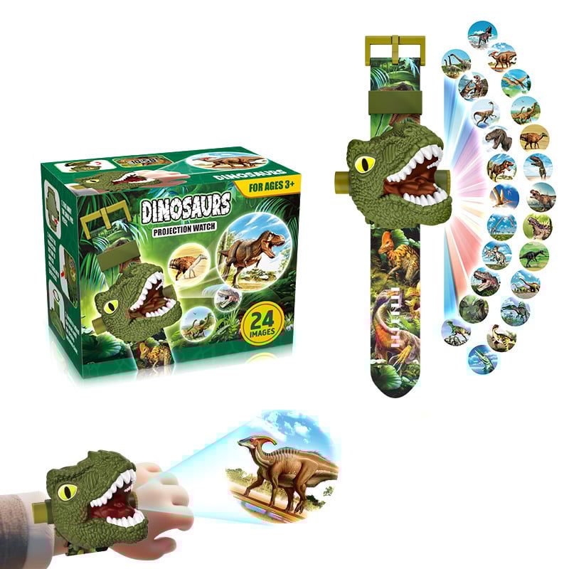 Dinosaur Projection Children's Watch Light-Up Toy