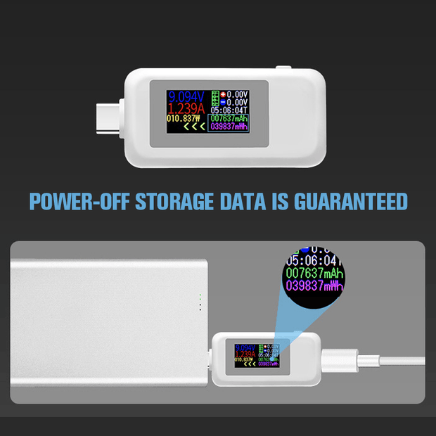 Type-C USB Current and Voltage Tester