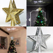 3D Hollow Gold Star Christmas Tree Topper