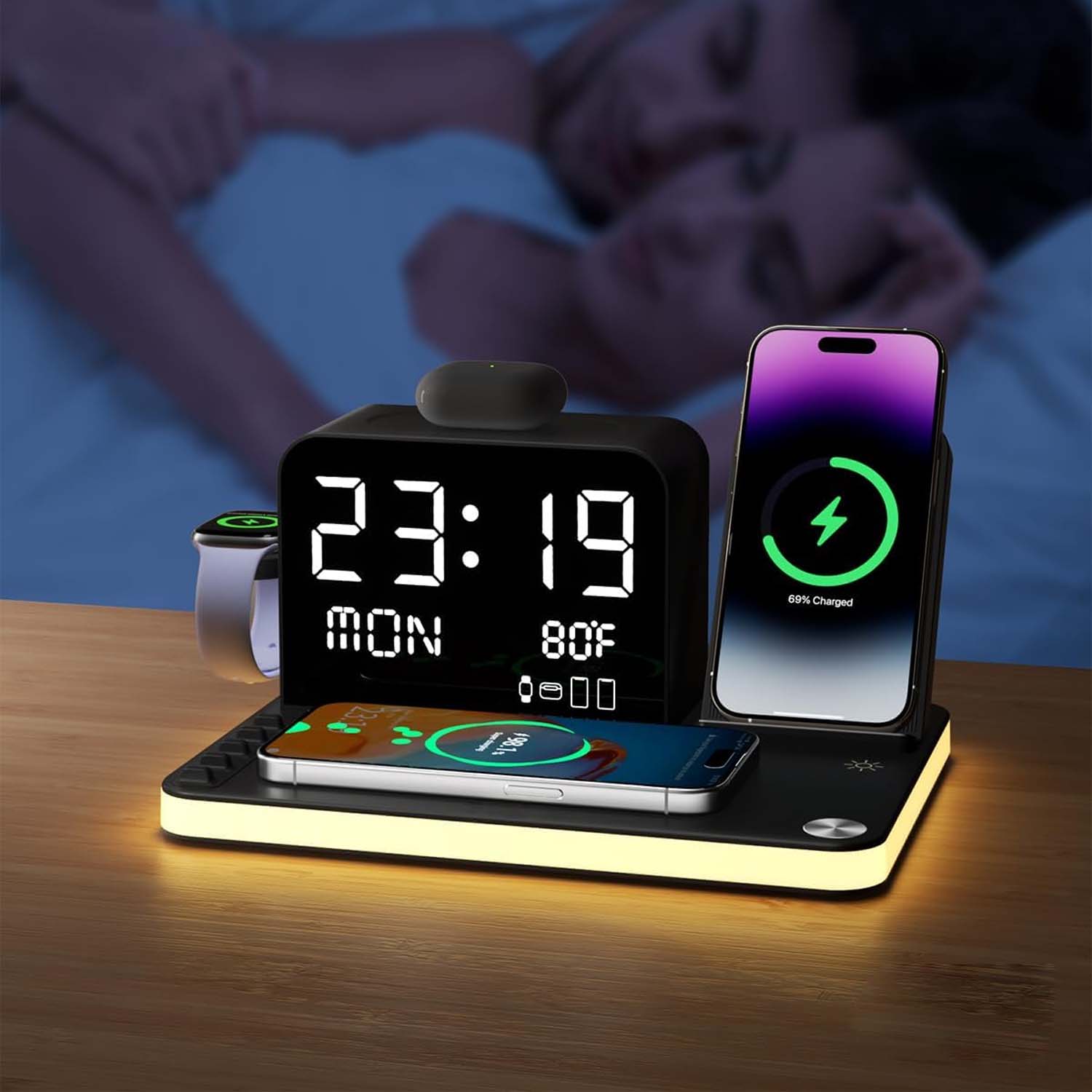 Saker® 7 in 1 Wireless Charging Station