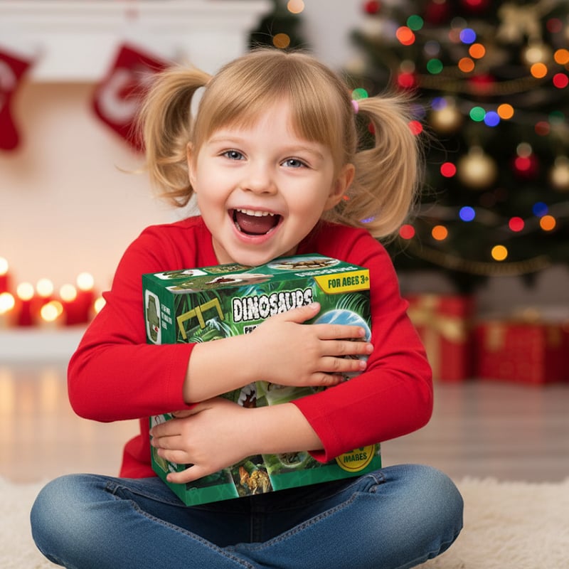 Dinosaur Projection Children's Watch Light-Up Toy