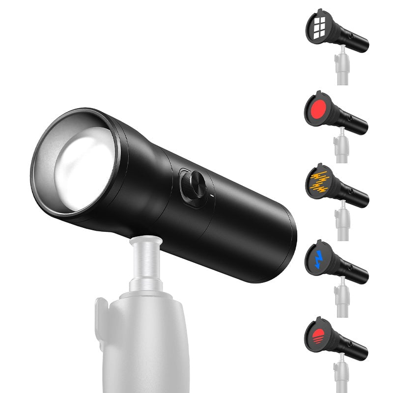 Sakerplus Portable RGB Photography Flashlight