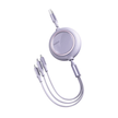3 in 1 Retractable USB Charging Cable